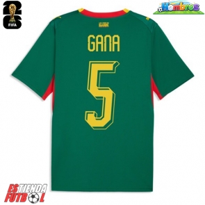 Senegal Idrissa Gueye #5 Segunda Equipación Mundial 2026 Manga Corta
